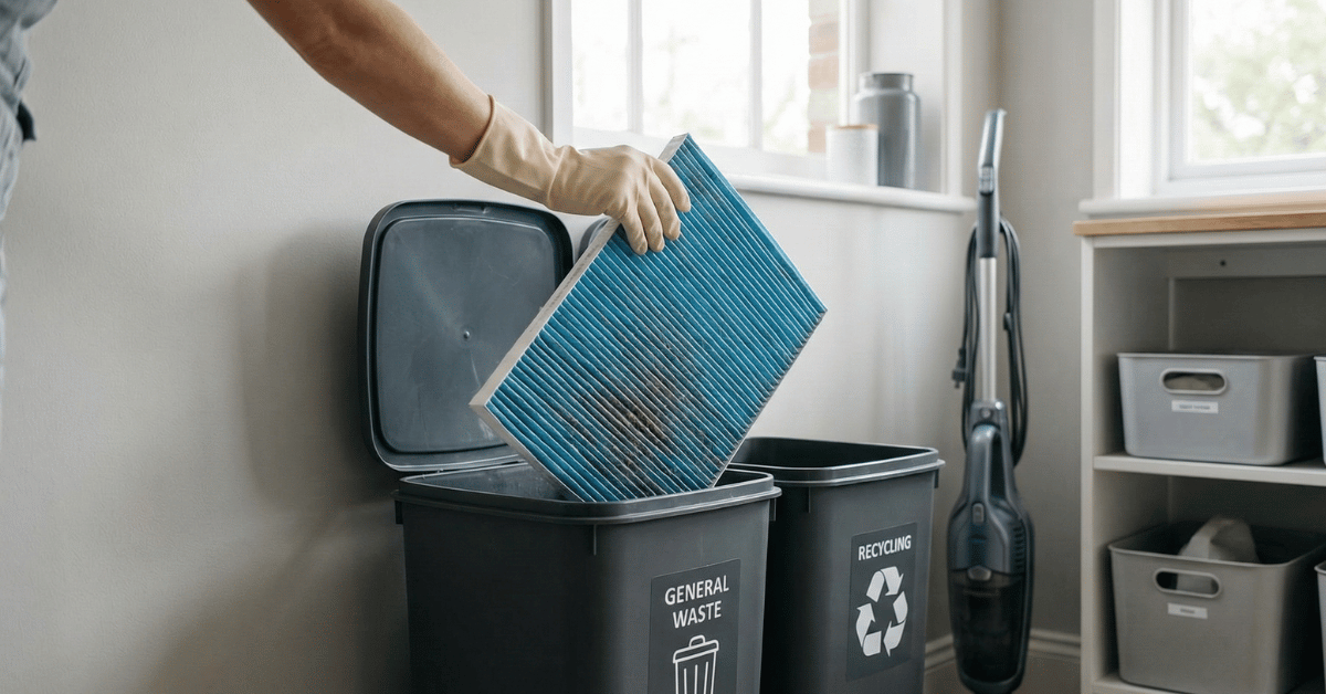 How To Dispose Of Blue Air Filters