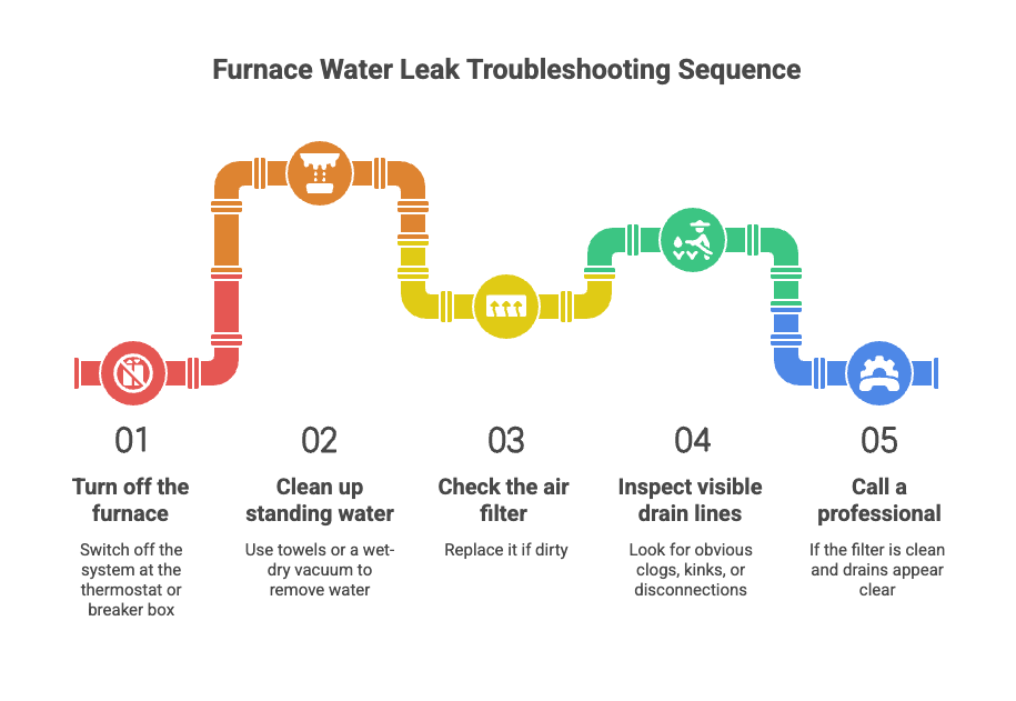 Furnace Leaking Water