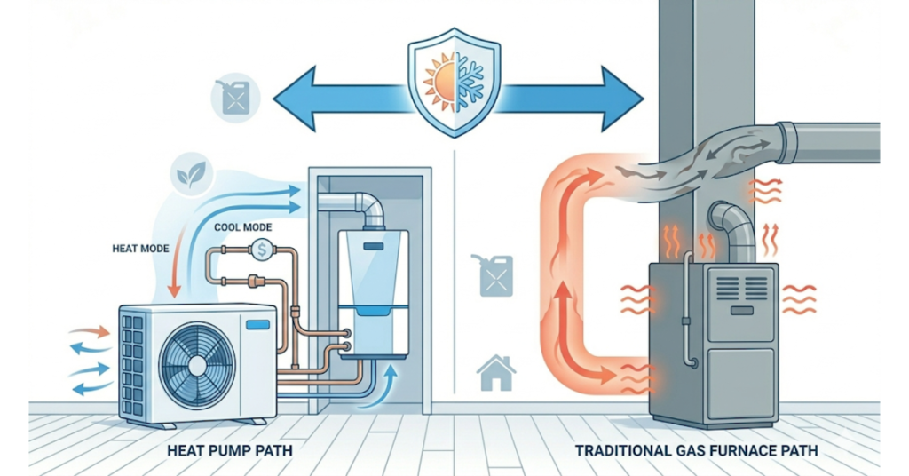 Is a Heat Pump Better Than a Furnace in WA