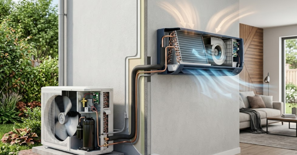 What Is A Ductless AC System & How Does It Work?