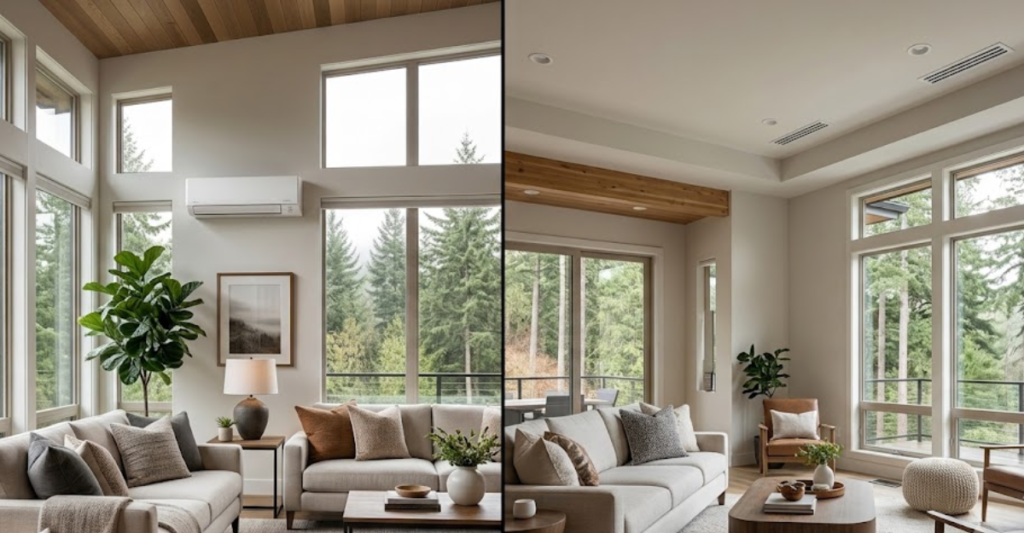 Ductless Mini Splits vs Central Air
